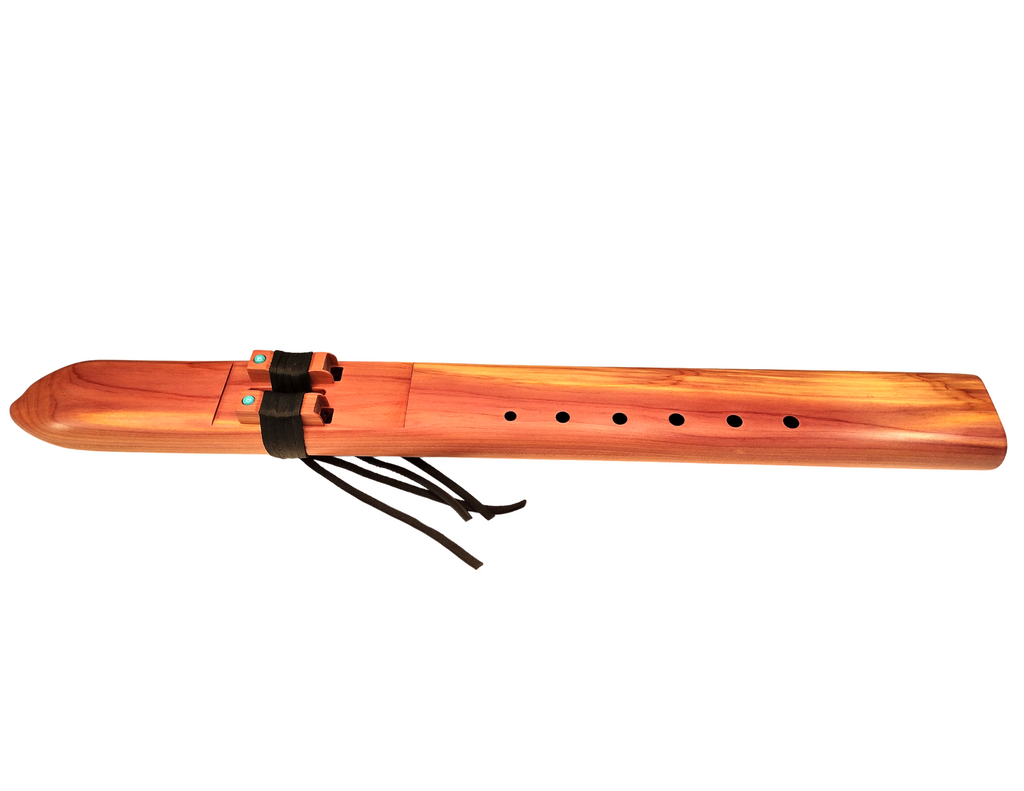 Special Series A Minor Double Drone Native American Flute | Aromatic Cedar | 432 & 440 Hz | JD Flutes