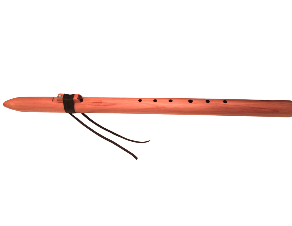Affordable F# (F Sharp) Minor Native American Flute | Aromatic Cedar | 440 & 528 Hz | JD Flutes