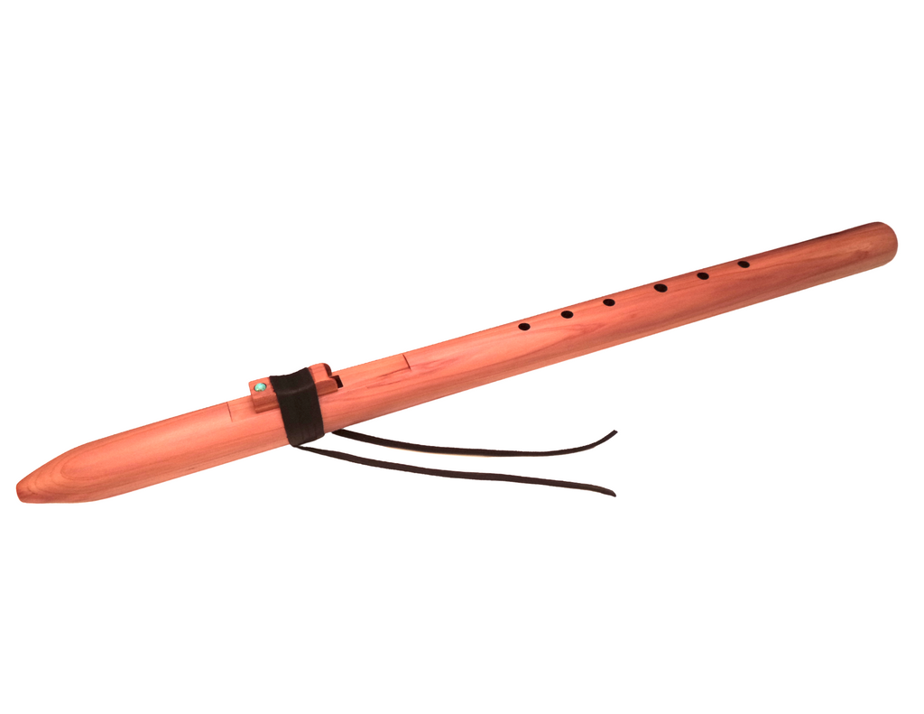 Affordable F# (F Sharp) Minor Native American Flute | Aromatic Cedar | 440 & 528 Hz | JD Flutes