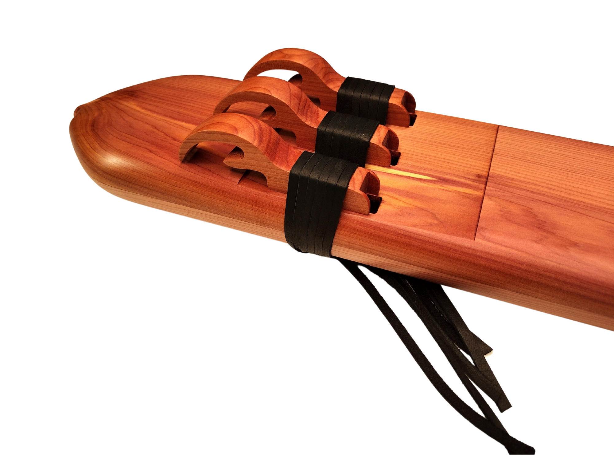 Triple Drone F# (F Sharp) Minor Native American Flute | 9 Hole | Aromatic Cedar | 440 Hz | JD Flutes