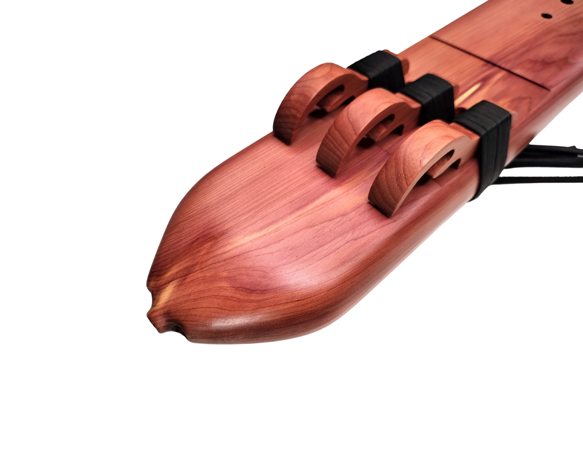 Triple Drone F# (F Sharp) Minor Native American Flute | 9 Hole | Aromatic Cedar | 440 Hz | JD Flutes