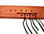 Triple Drone F# (F Sharp) Minor Native American Flute | 9 Hole | Aromatic Cedar | 440 Hz | JD Flutes