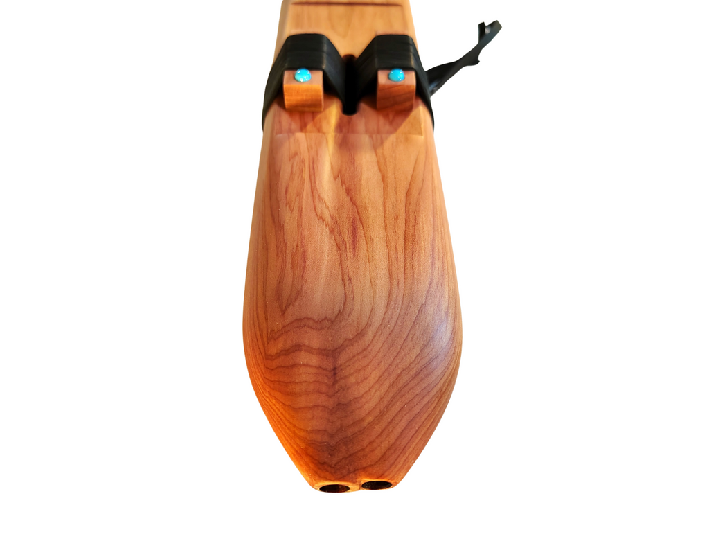 Low D Minor Double Drone Native American Flute | 9 hole | Aromatic Cedar | Special Series | 440 hz| JD Flutes