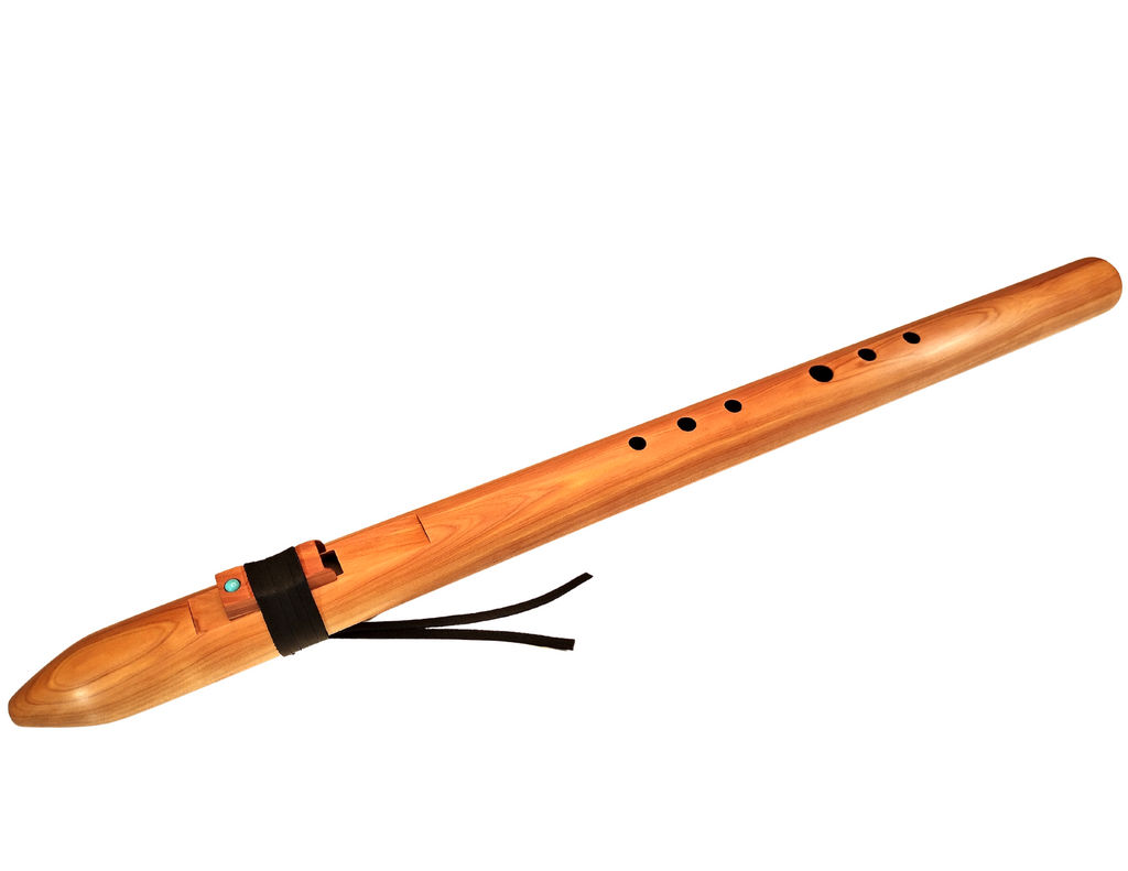 Affordable Low D Minor Native American Flute | Aromatic Cedar | 440 & 528 Hz | JD Flutes