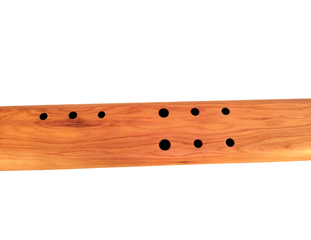 Low D Minor Double Drone Native American Flute | 9 hole | Aromatic Cedar | Special Series | 440 hz| JD Flutes