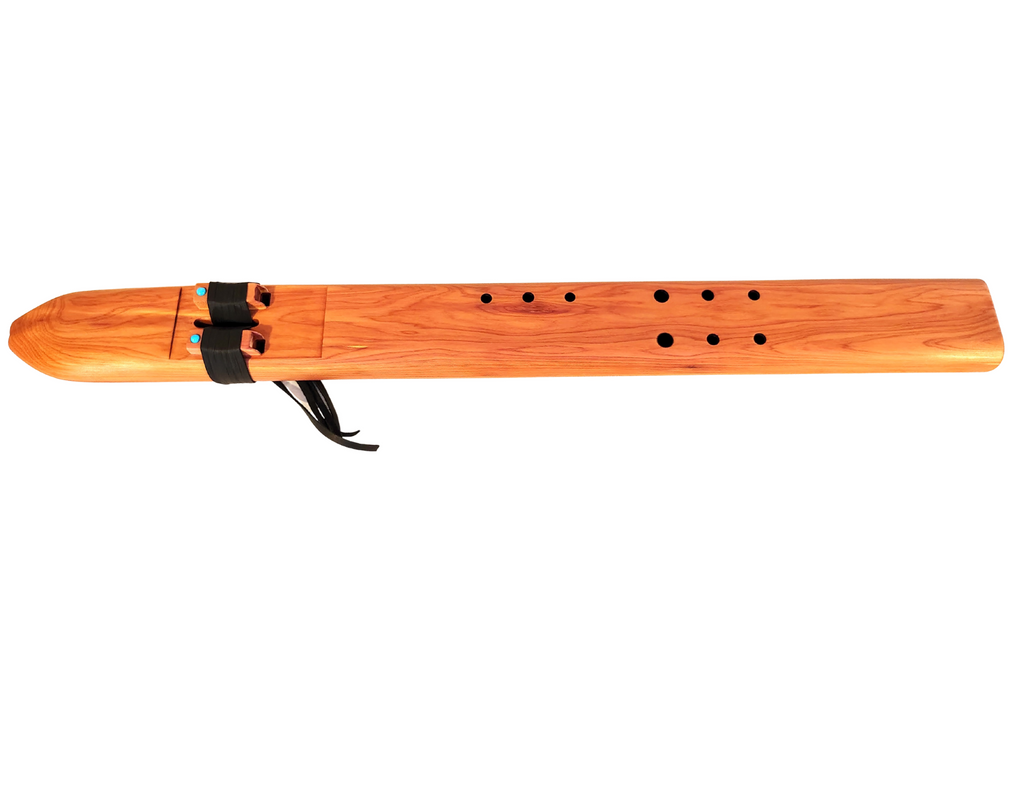 Low D Minor Double Drone Native American Flute | 9 hole | Aromatic Cedar | Special Series | 440 hz| JD Flutes