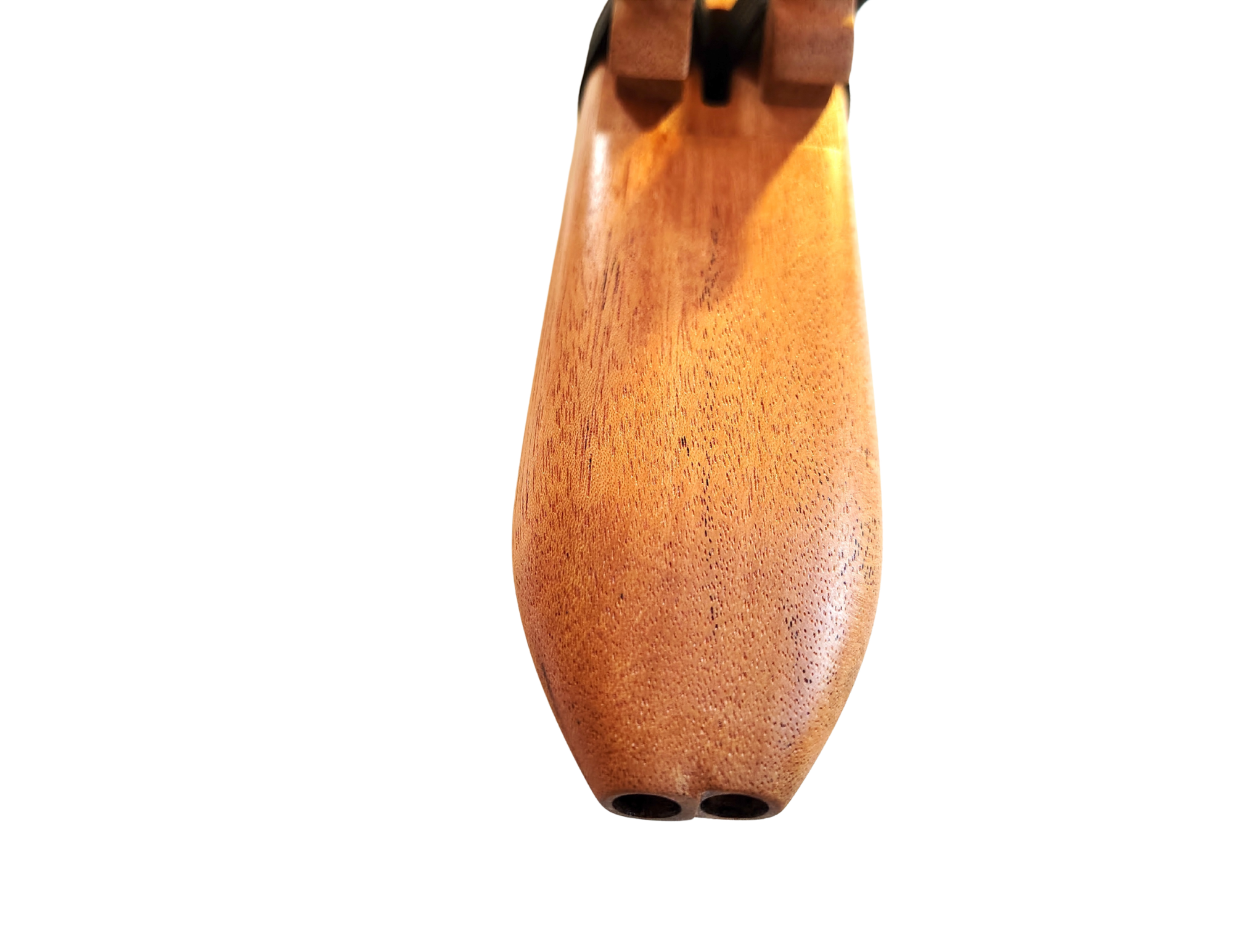 Hummingbird Bb Minor Double Drone Native American Flute | Mahogany Special Series | 440 & 432 Hz | JD Flutes