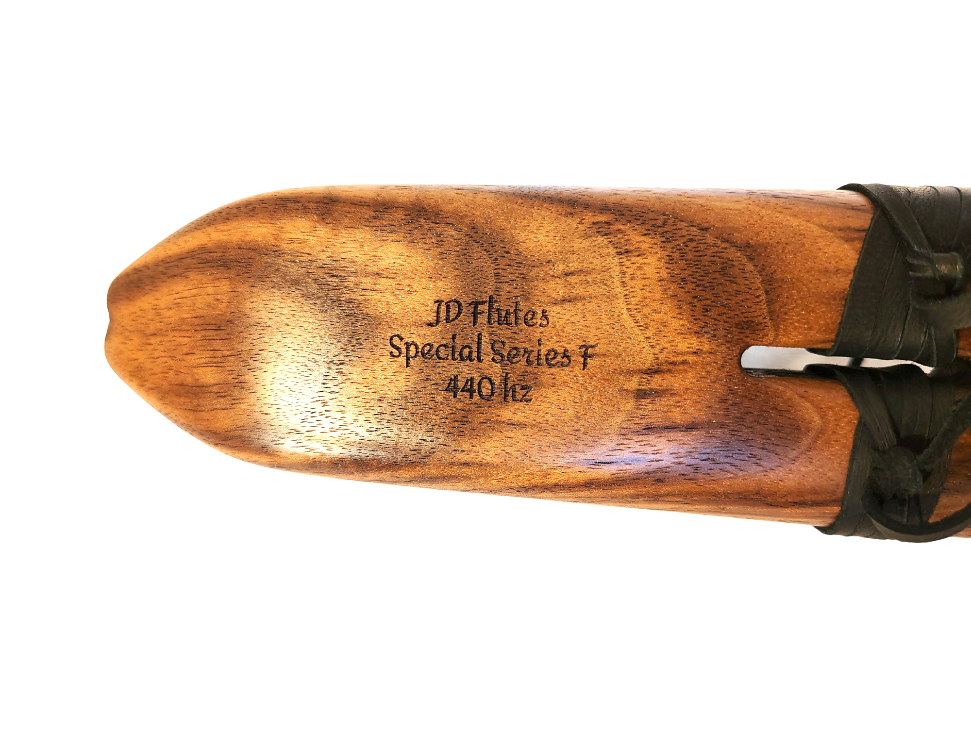 Special Series F Minor Double Drone Native American Flute – Black Walnut | 528, 440, & 432 Hz | JD Flutes
