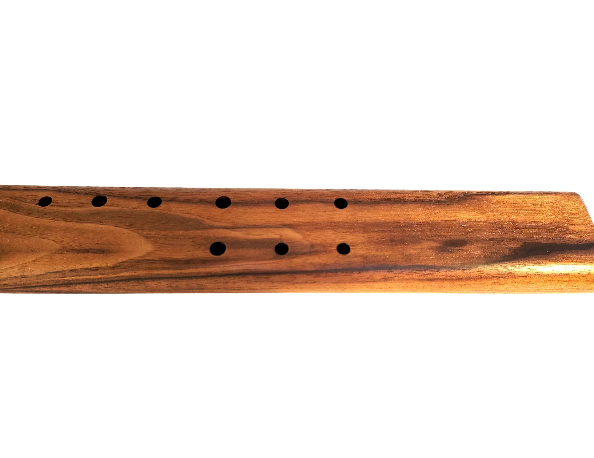 Special Series F Minor Double Drone Native American Flute – Black Walnut | 528, 440, & 432 Hz | JD Flutes