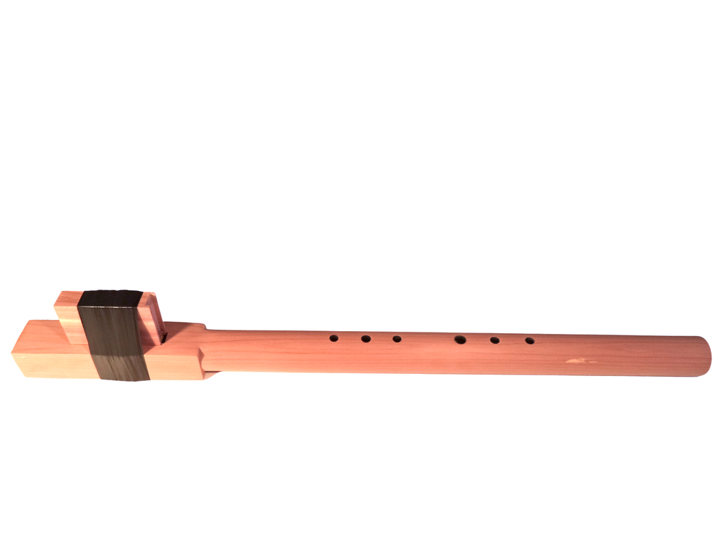 Bass D Native American Flute Blank | Aromatic Cedar | 432, 440 & 528 Hz | JD Flutes