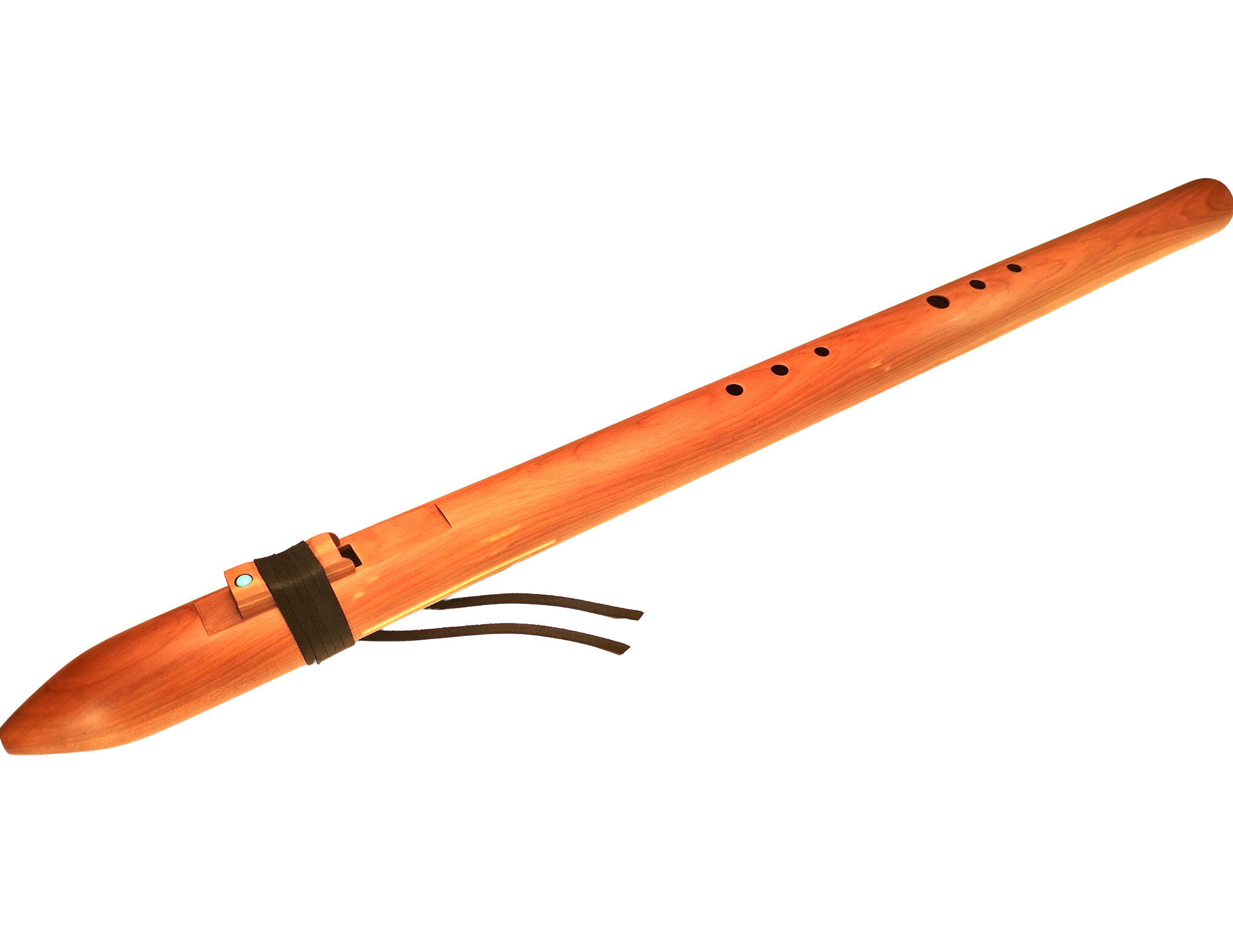 Large Bore Bass Bb (B Flat) Minor Native American Flute – 528 Hz Frequency of Love | JD Flutes