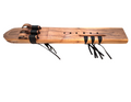 Triple Drone F# (F Sharp) Minor Native American Flute | Black Walnut | 432 Hz | JD Flutes