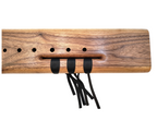 Triple Drone F# (F Sharp) Minor Native American Flute | Black Walnut | 432 Hz | JD Flutes