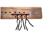 Triple Drone F# (F Sharp) Minor Native American Flute | Black Walnut | 432 Hz | JD Flutes