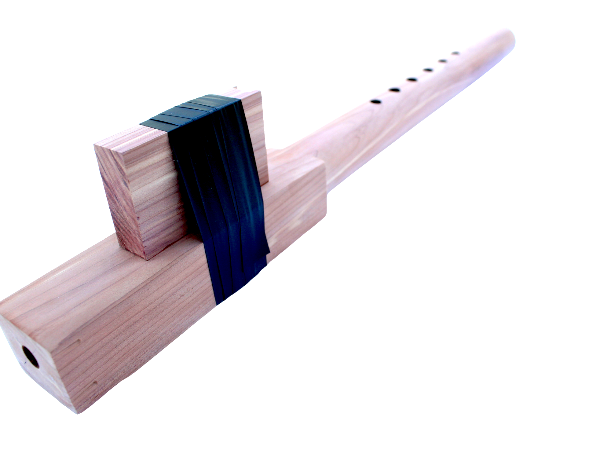 F# (F Sharp) Native American Flute Blank | Aromatic Cedar | 432, 440 & 528 Hz | 5 & 6 Hole | JD Flutes