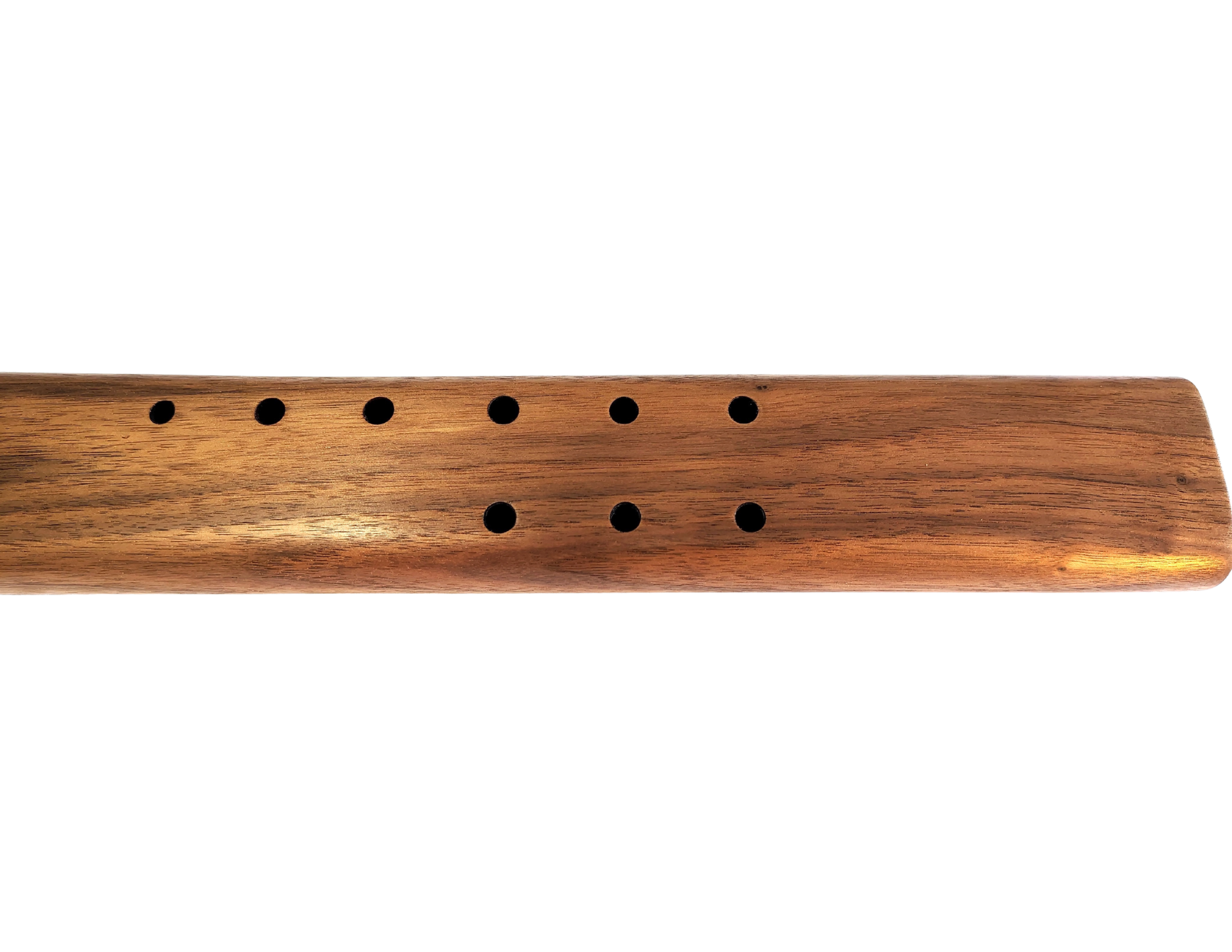 F# Minor Double Drone Native American Flute | Black Walnut Special Series | 440, 528 & 432 Hz | JD Flutes