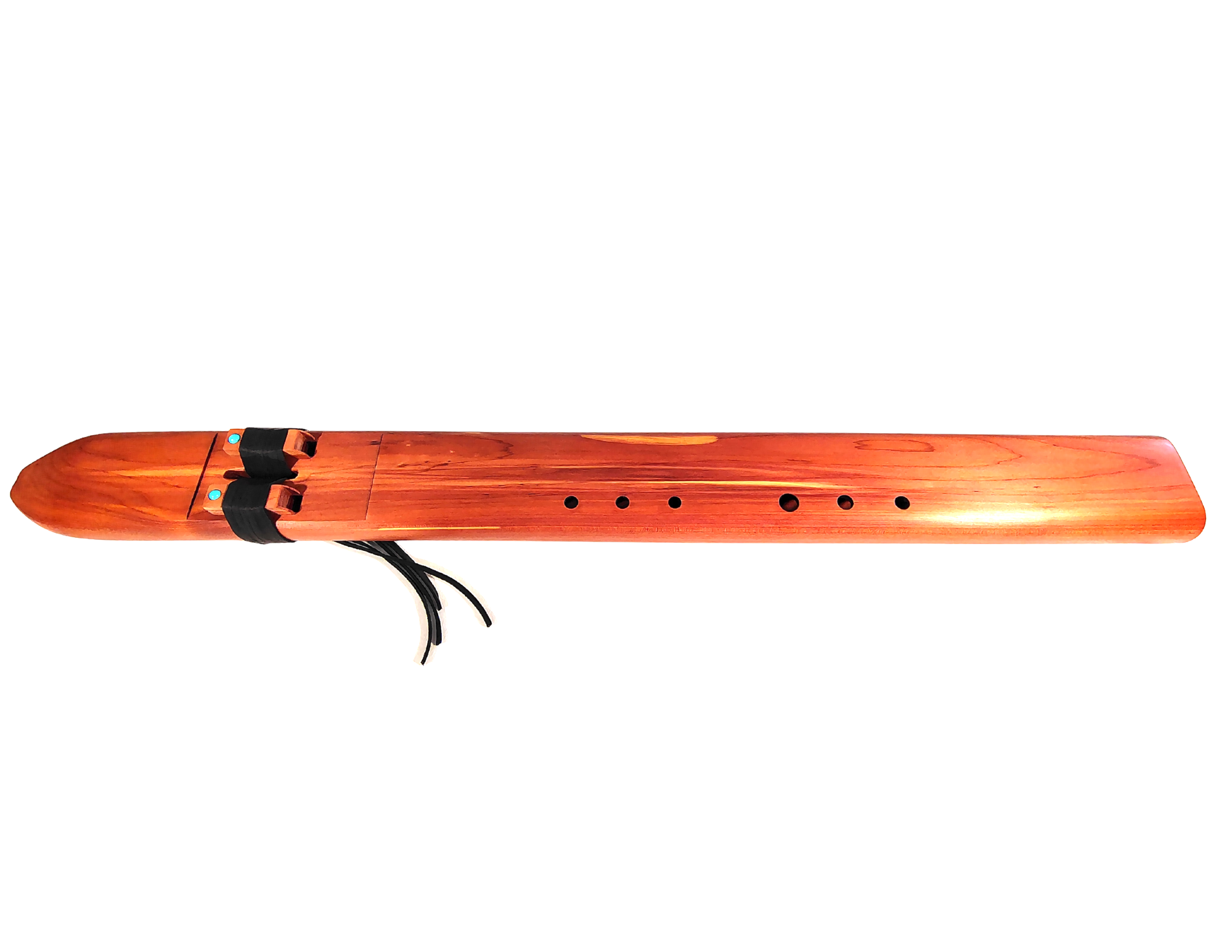 JD Flutes Low D Double Drone Native American (6 hole) Flute | Aromatic Cedar Special Series (528 hz, 440 Hz & 432 Hz)