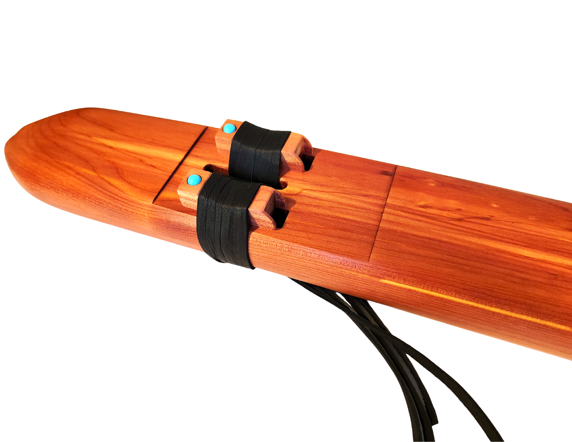 JD Flutes Low D Double Drone Native American (6 hole) Flute | Aromatic Cedar Special Series (528 hz, 440 Hz & 432 Hz)