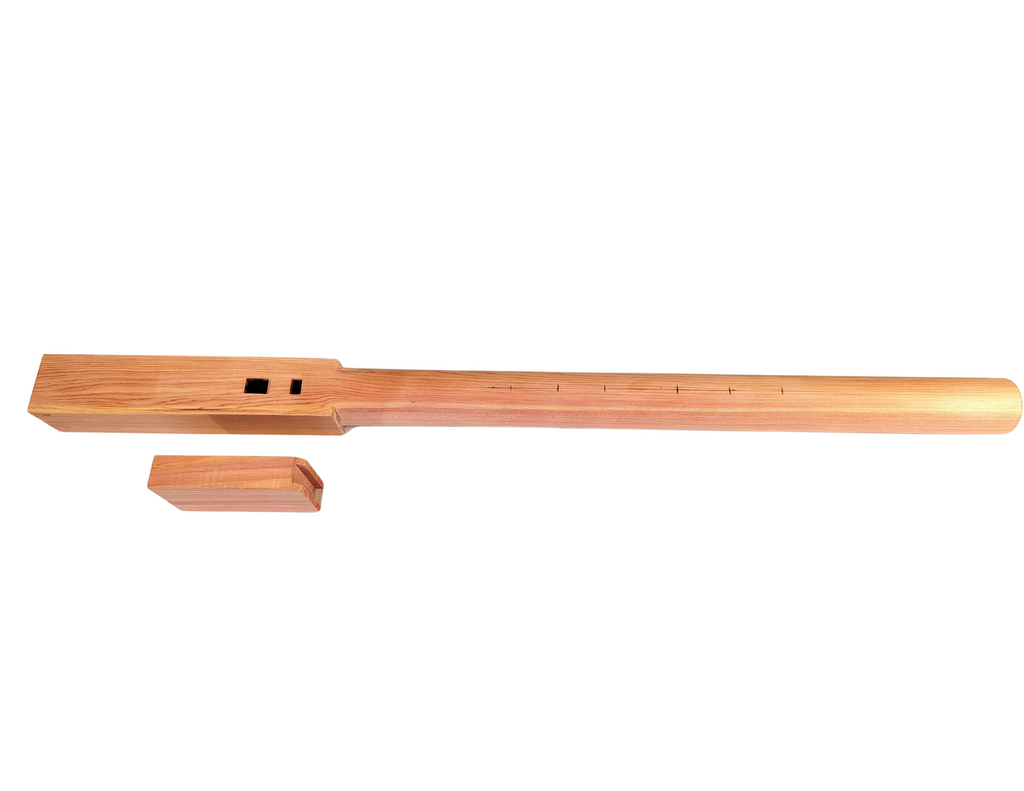 Bass E Native American Flute Blank | No Finger Holes | Aromatic Cedar | 432, 440 & 528 Hz | JD Flutes