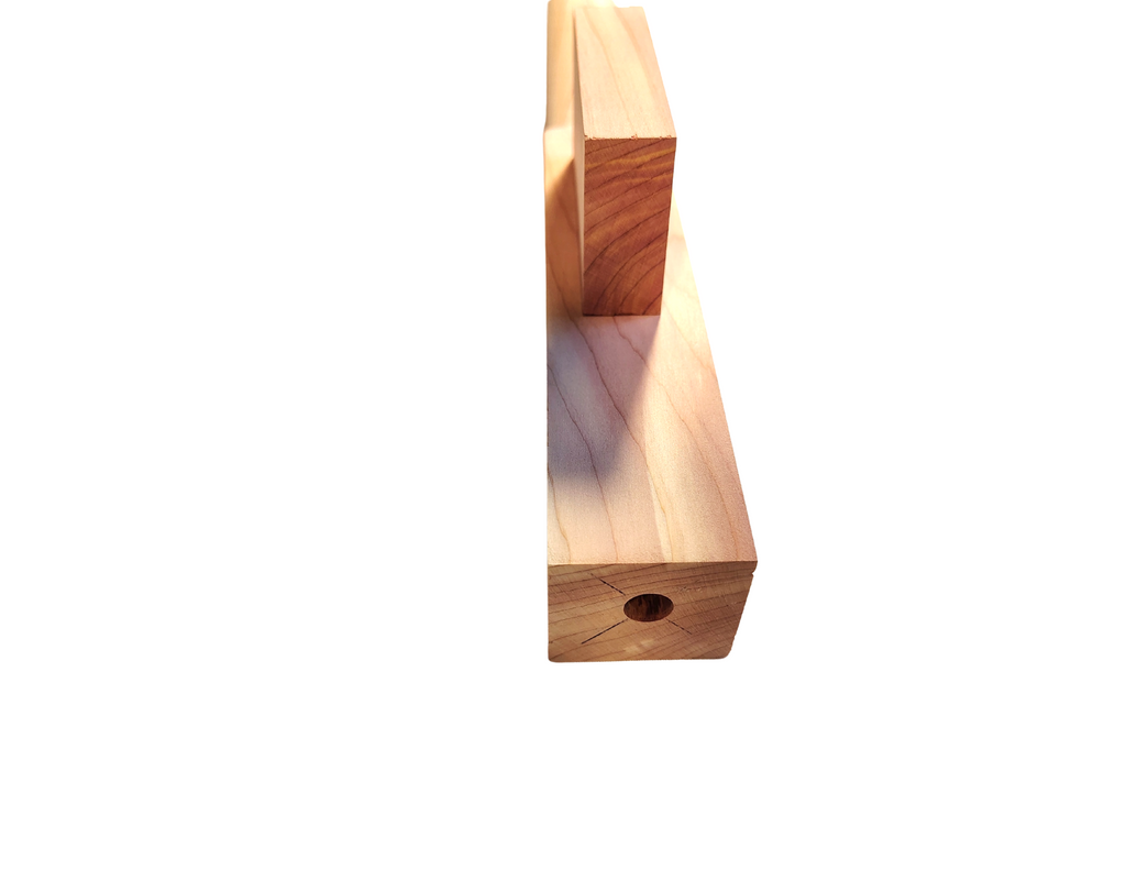Low D Native American Flute Blank | No Finger Holes | Aromatic Cedar | 432, 440 & 528 Hz | JD Flutes