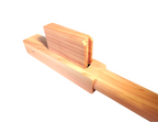 Low D Native American Flute Blank | No Finger Holes | Aromatic Cedar | 432, 440 & 528 Hz | JD Flutes