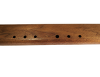 Double Drone Low D Minor Native American Flute | Black Walnut | 432 Hz | JD Flutes