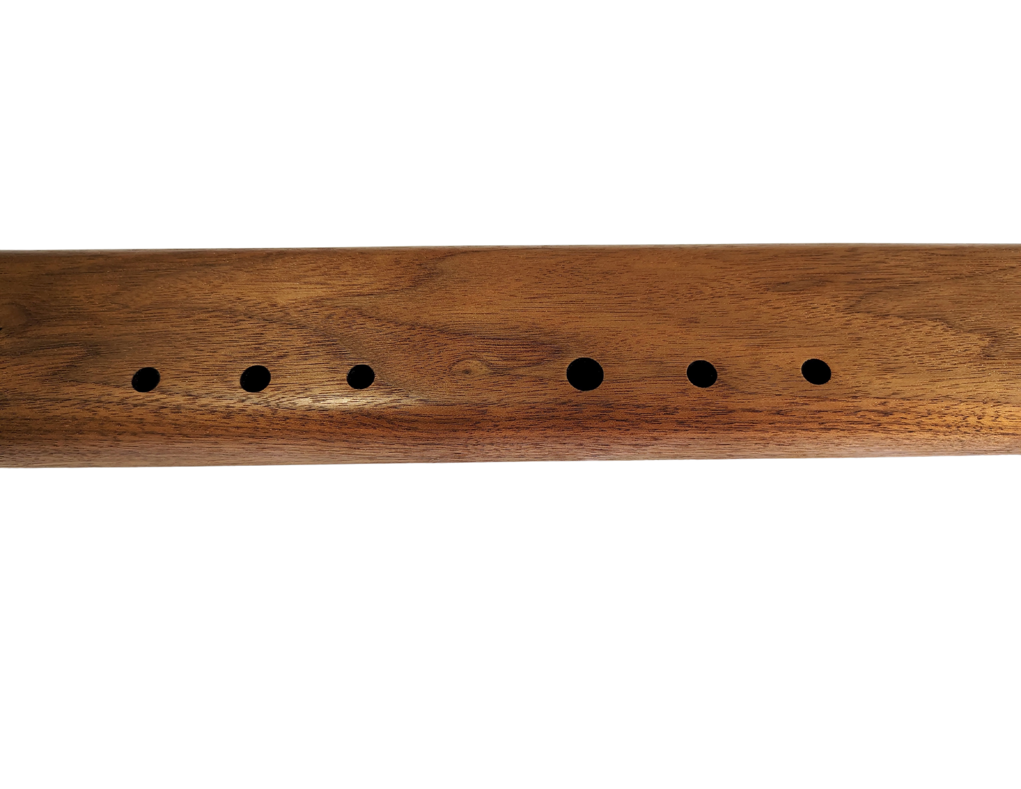 Double Drone Low D Minor Native American Flute | Black Walnut | 432 Hz | JD Flutes