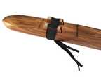 Double Drone Low D Minor Native American Flute | Black Walnut | 432 Hz | JD Flutes