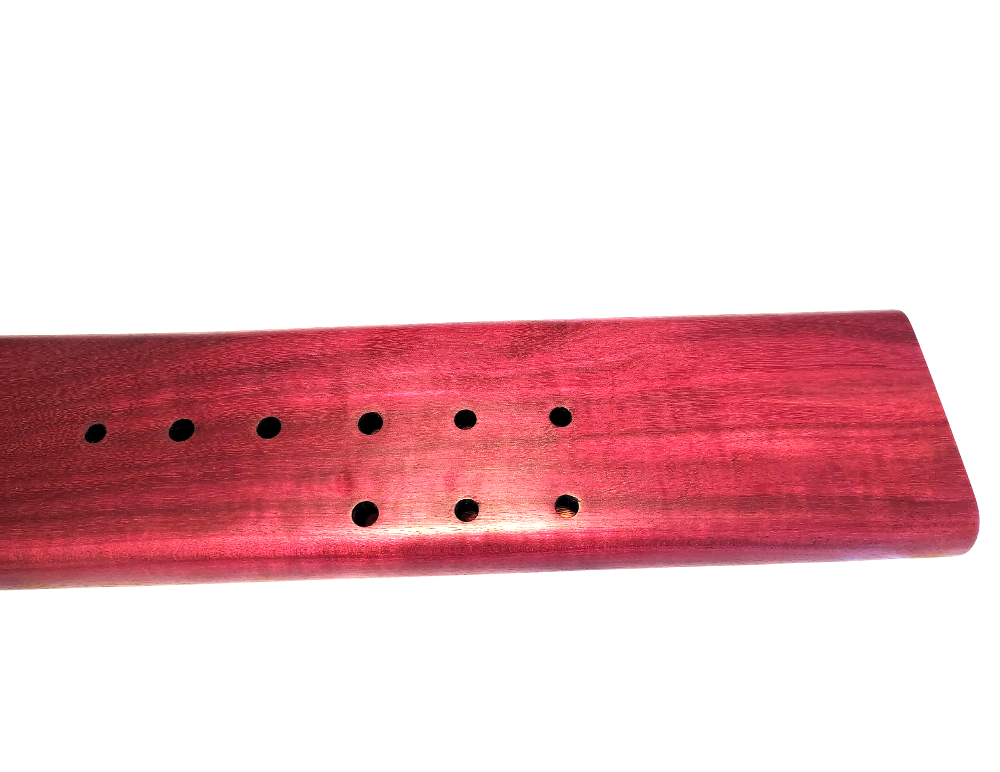 Triple Drone F# Minor Native American Flute | Purple Heart Wood | 432, 440 & 528 Hz | JD Flutes