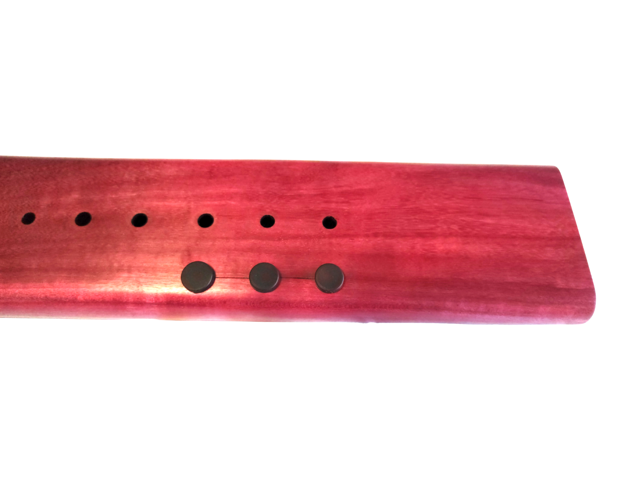 Triple Drone F# Minor Native American Flute | Purple Heart Wood | 432, 440 & 528 Hz | JD Flutes