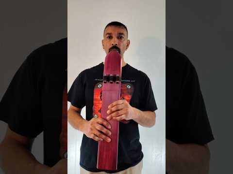 Triple Drone F# Minor Native American Flute | Purple Heart Wood | 432, 440 & 528 Hz | JD Flutes