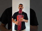 Triple Drone F# Minor Native American Flute | Purple Heart Wood | 432, 440 & 528 Hz | JD Flutes