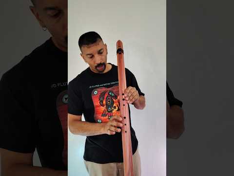 Contrabass F# minor Native American Flute | 432 hz | Extremely Deep Haunting and Calming Voice | JD Flutes