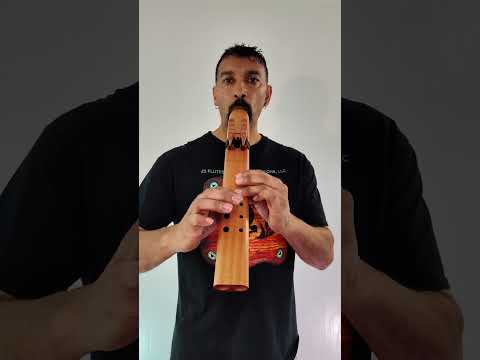 Hummingbird Bb Minor Double Drone Native American Flute | Mahogany Special Series | 440 & 432 Hz | JD Flutes