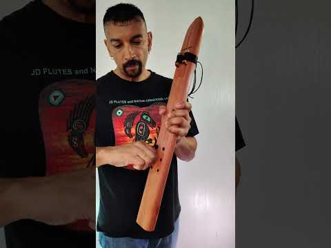 Low D Minor Double Drone Native American Flute | 9 hole | Aromatic Cedar | Special Series | 440 hz| JD Flutes