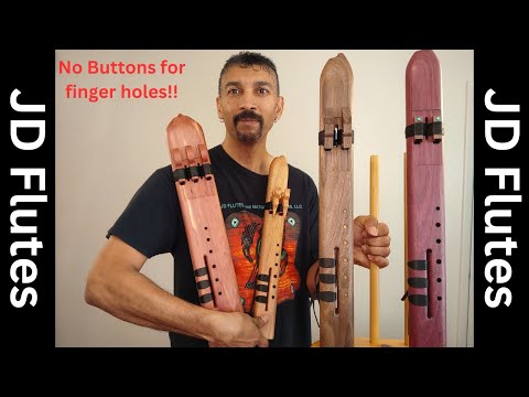 Triple Drone F# (F Sharp) Minor Native American Flute | 9 Hole | Aromatic Cedar | 432 Hz | JD Flutes