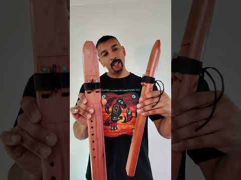 Special Series A Minor Double Drone Native American Flute | Aromatic Cedar | 432 & 440 Hz | JD Flutes