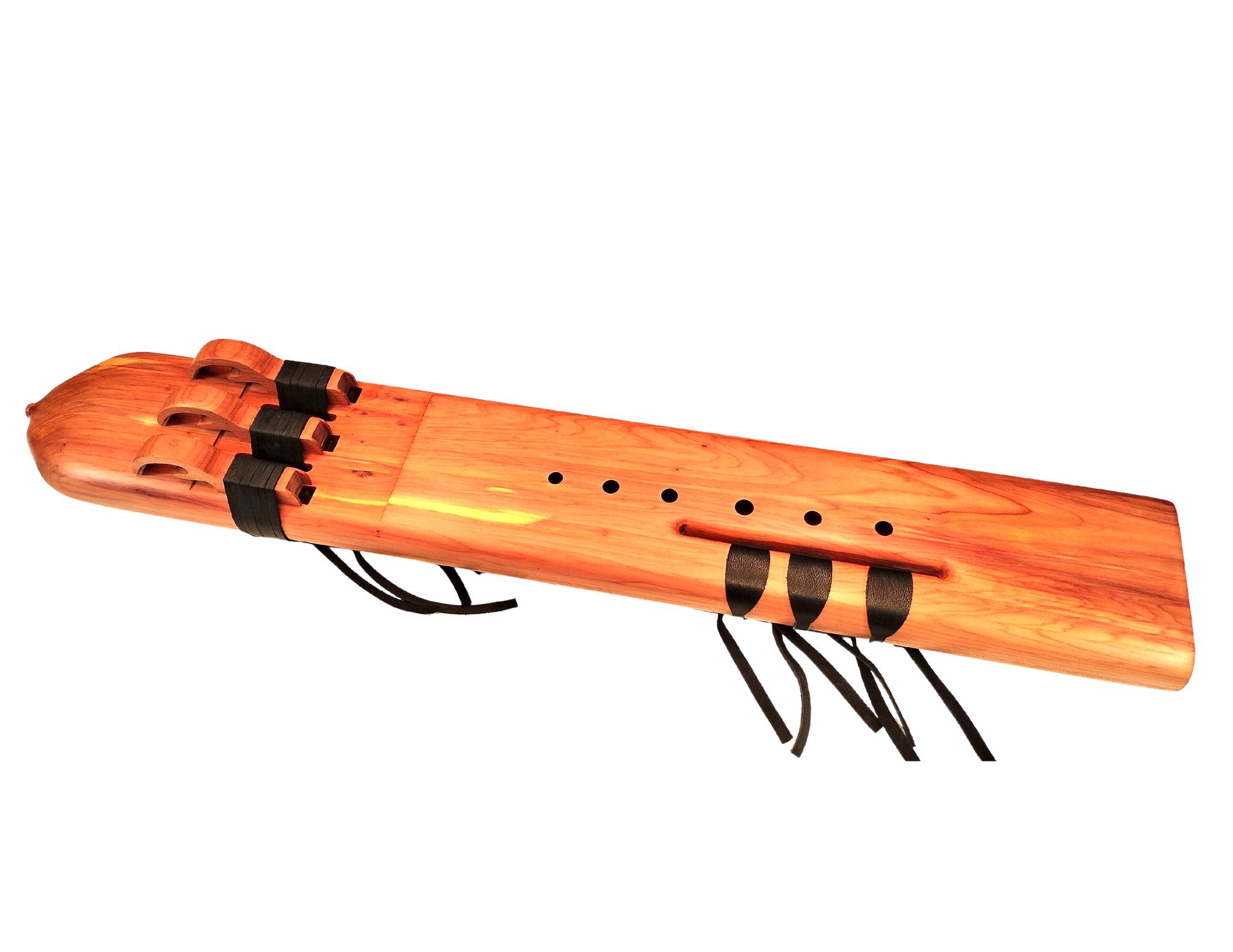Triple Drone F# (F Sharp) Minor Native American Flute | 9 Hole | Aromatic Cedar | 432 Hz | JD Flutes