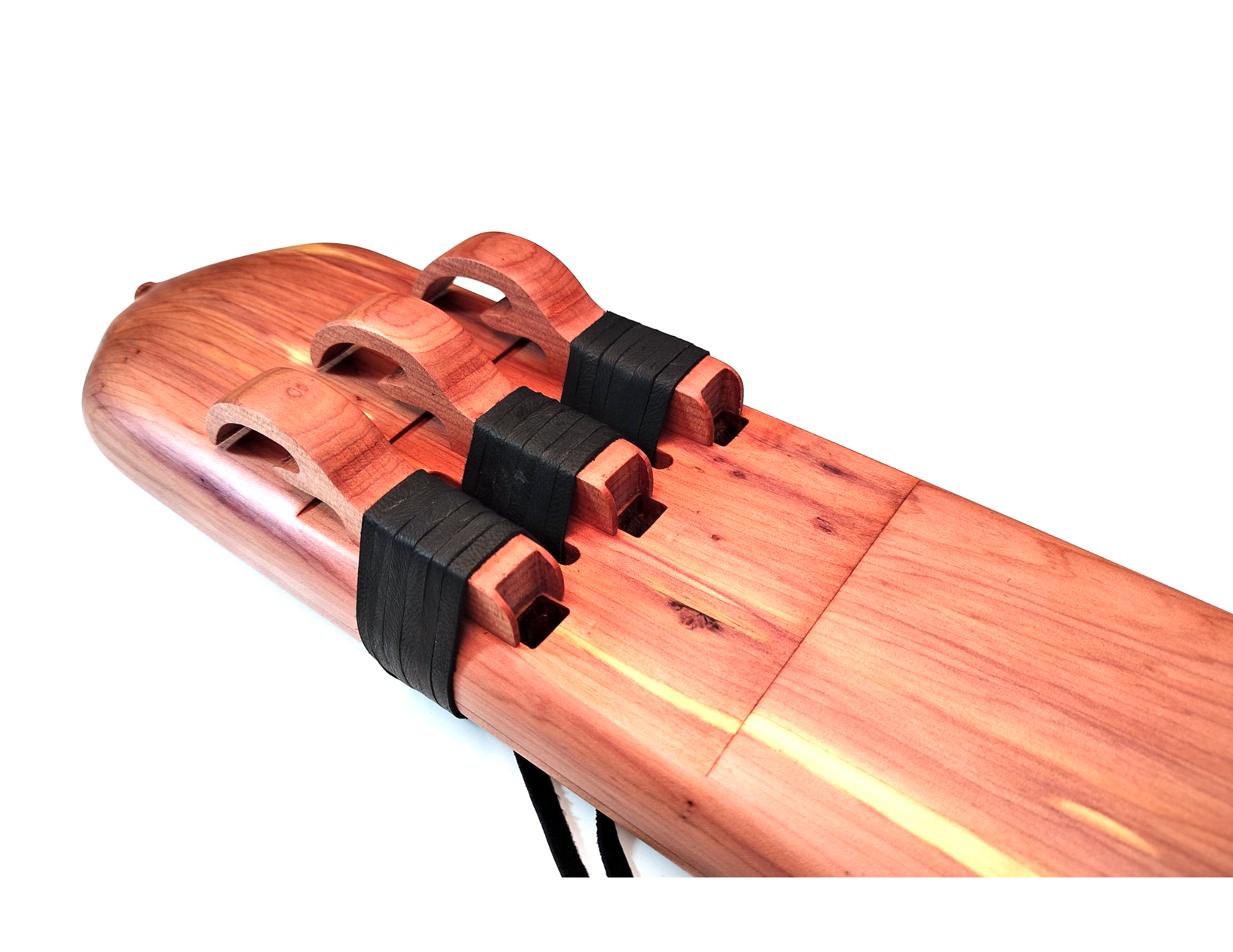 Triple Drone F# (F Sharp) Minor Native American Flute | 9 Hole | Aromatic Cedar | 432 Hz | JD Flutes