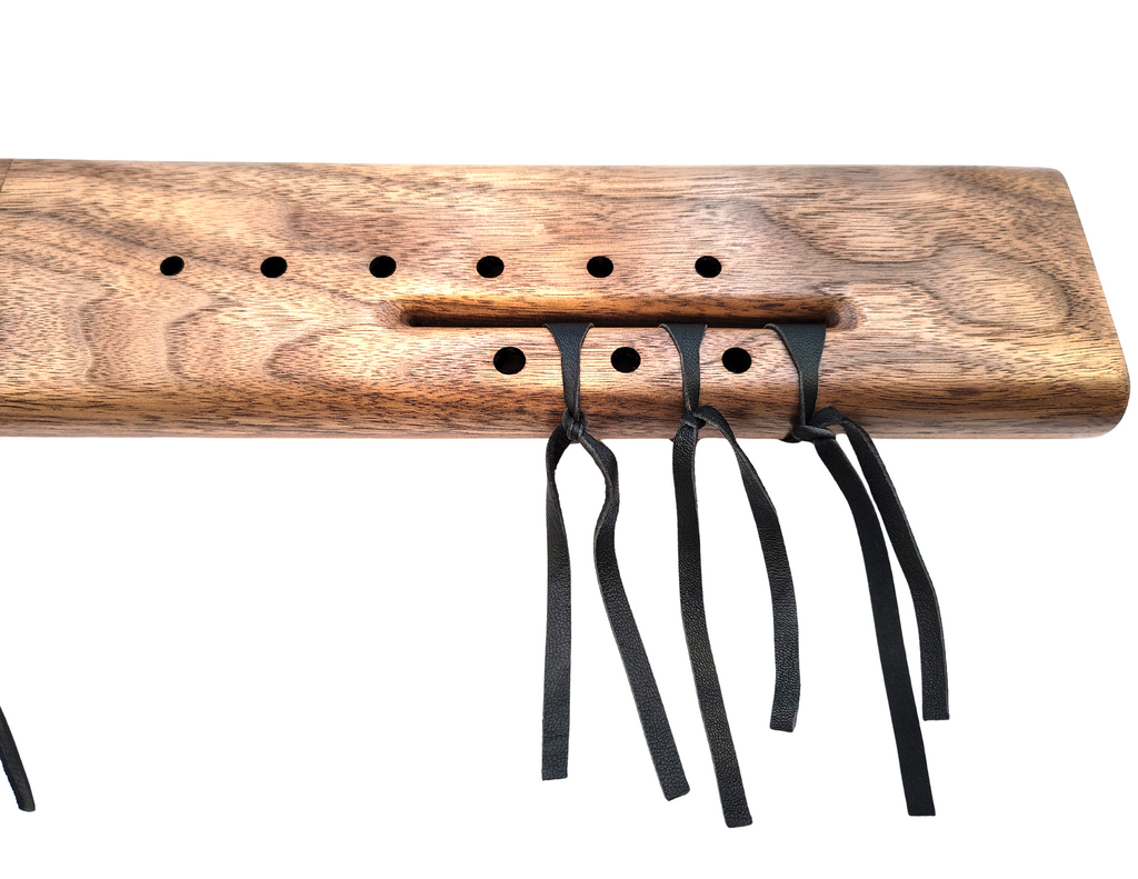 Triple Drone A Minor Native American Flute | Black Walnut | 432 Hz | JD Flutes